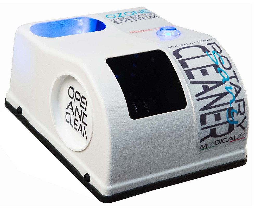 RotarySanyCleaner: ozone cleaning and sanitization system for tools and brushes