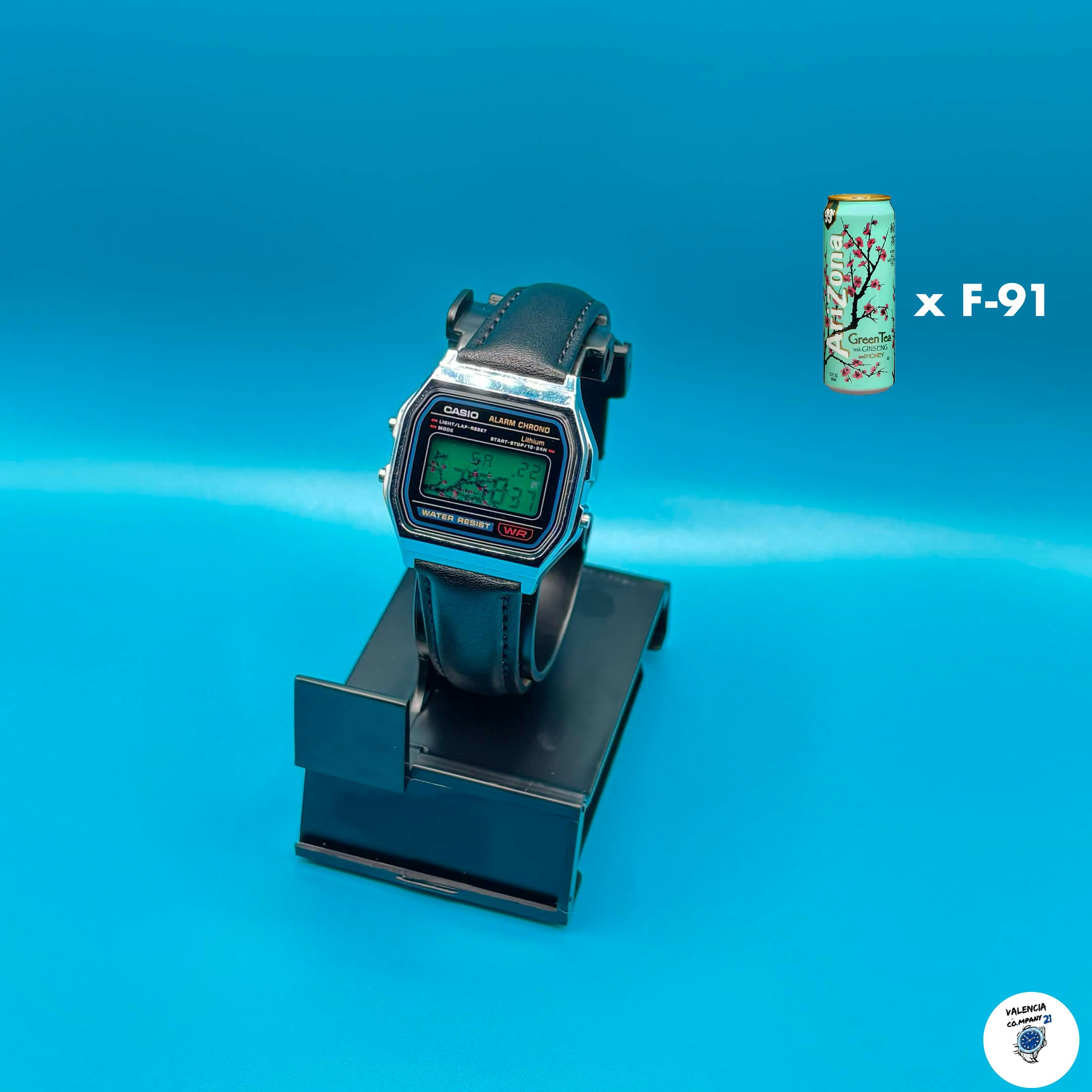 Custom Modified Casio Japanese Sakura Floral Collection Watch