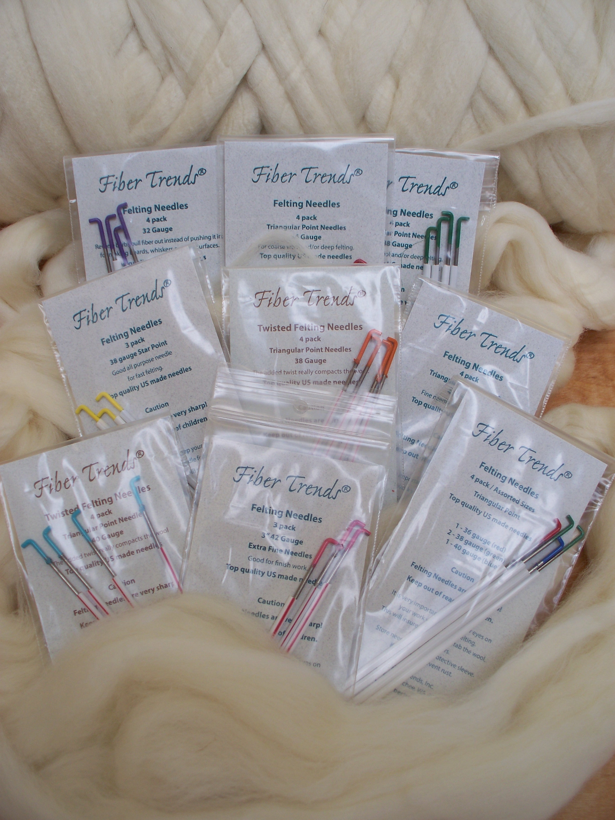 American-made Felting Needles