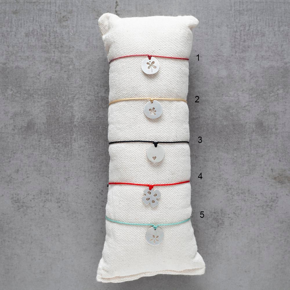 Pulseiras mini pingente