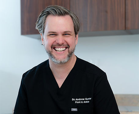 Dr. Andrew Gunter DPM podiatrist serving Schertz TX 78154 northeast San Antonio