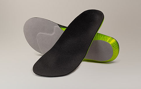 3D printed custom orthotics fabricated in-office by Dr. Andrew Gunter DPM in San Antonio TX