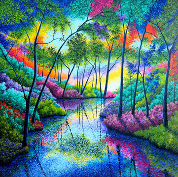 reflections of colors