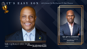 Mr. Gerald Hector welcomes Mr. Linval Johnson to #ItsEasySon
