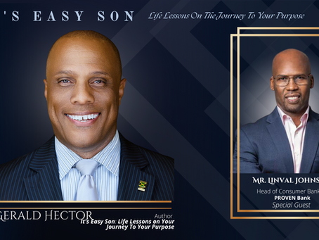 Mr. Gerald Hector welcomes Mr. Linval Johnson to #ItsEasySon