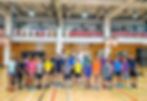 West Island School badminton team