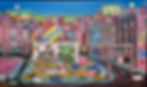 "Gas Station Play Ground" by Ralph Fasanella