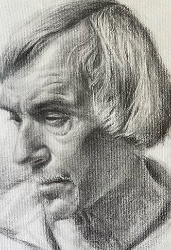 "With you" Pencil on Paper