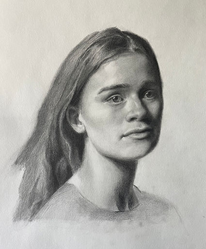 "Far Away", Pencil on Paper