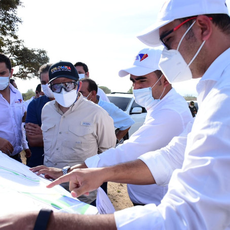 MINISTRO DEL DEPORTE Y ALCALDE MELLO CASTRO INSPECCIONARON ESCENARIOS DE LOS XIX JUEGOS BOLIVARIANOS