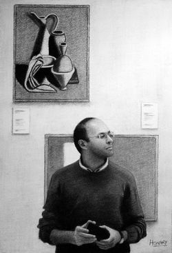 Self Portrait: Contemplating Art