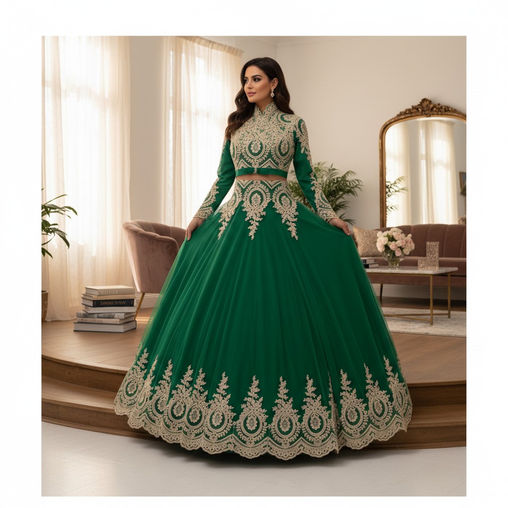 Schwarzes elegantes Abendkleid mit Glitzer und Ärmeln figurbetont Sienna Modell