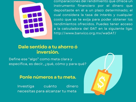 ¿Para qué ahorrar?