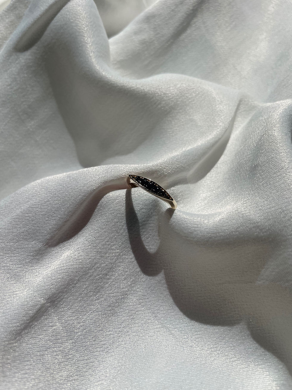 תמונה ממוזערת: טבעת אליס יהלומים שחורים