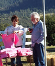 Handing out t-shirts past promotion