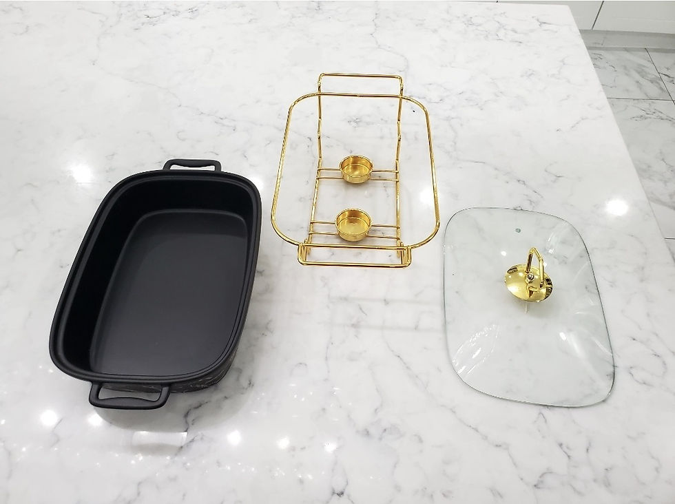 Thumbnail: Black Gold Casseroles Dishes