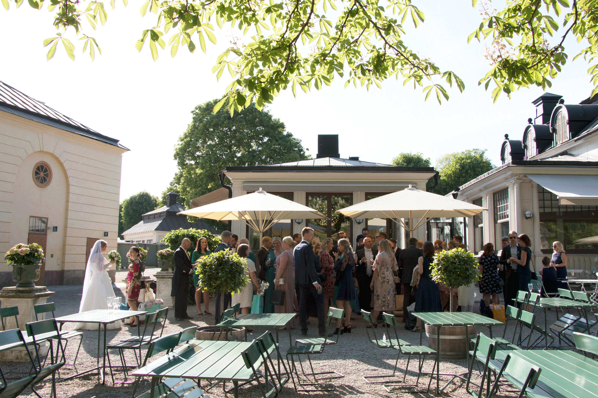 Bröllopsfest Bröllop Drottningholm Karamellan