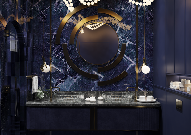 Royal Blue Bath – Asaletle Tasarlanmış Bir Ritüel Alanı