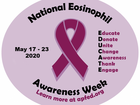Happy National Eosinophil Awareness Week!
