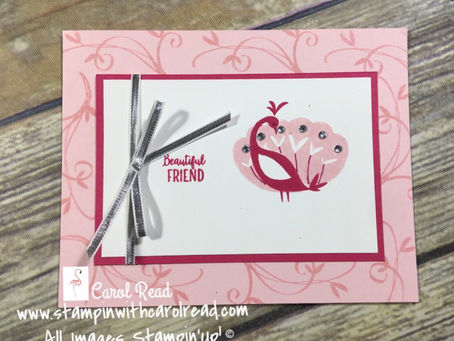 Beautiful Peacock Stamp Set