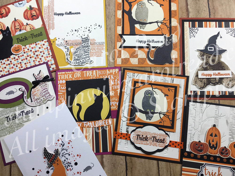 Spooky Cat Punch and Stamp set