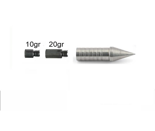 Max 23 Adjustable 150 Grain Points with Insert Weights