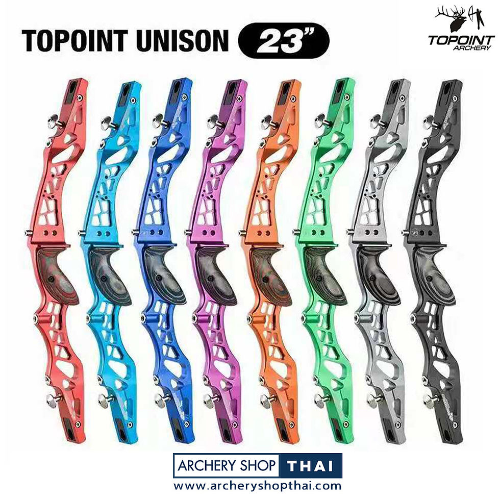 Thumbnail: Topoint Unison 23" recurve riser ด้ามธนู