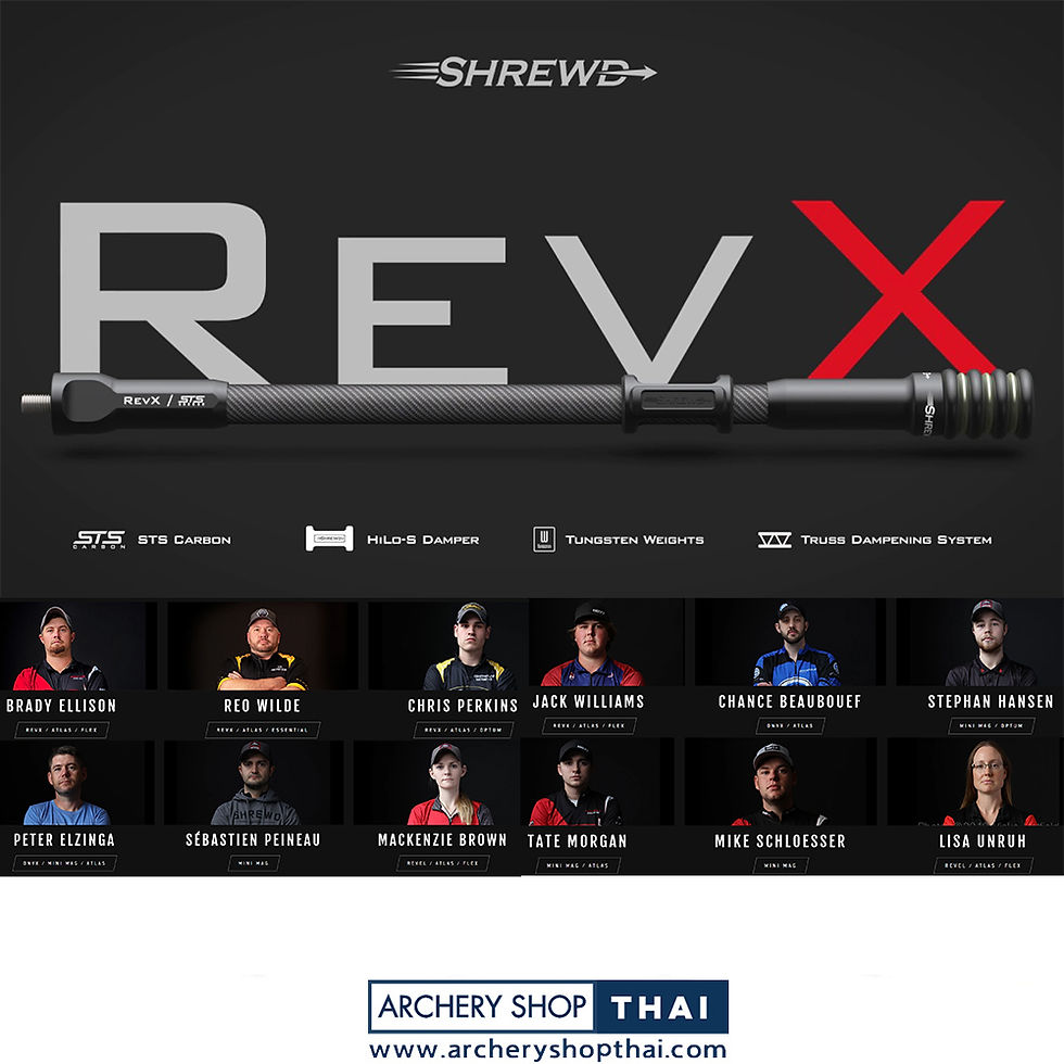 Thumbnail: Shrewd RevX ชุดถ่วง Long rod