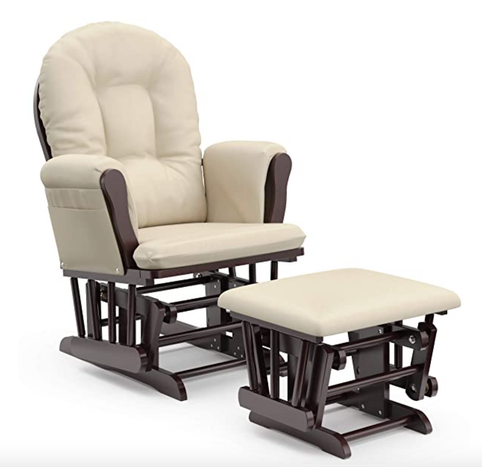 White Baby Rocker