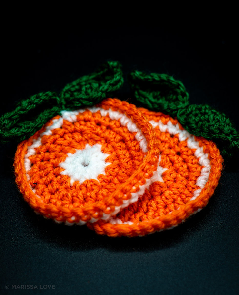 Orange Coasters