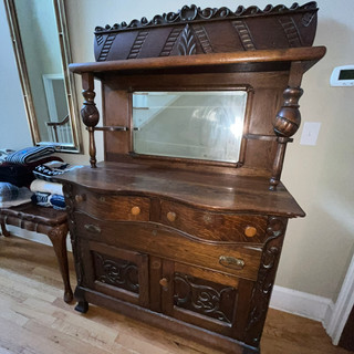 Antique Vanity at Estate Sale in Augusta, Ga