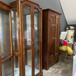 China Cabinet at estate sale in Augusta, Ga