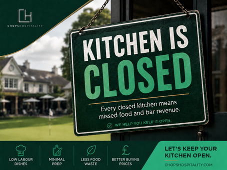 Don’t Close the Kitchen: How Low Labour Menus Can Help Hospitality Operators Protect Food Sales