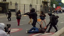 Salvaje represión en Capital Federal