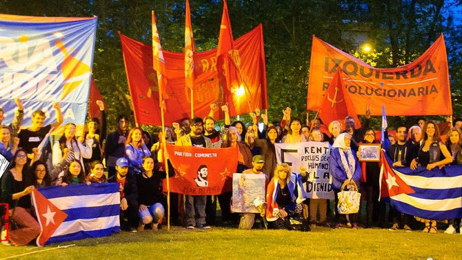 Se realizó en Mar del Plata un acto para recordar a Fidel