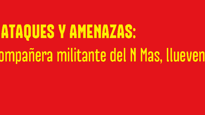 Hostigamientos y amenzas a militante comunista en la noche del 2x1 a genocidas