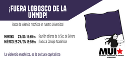 Fuera Lobosco de la UNMDP