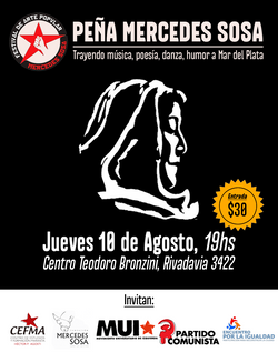 Peña Mercedes Sosa