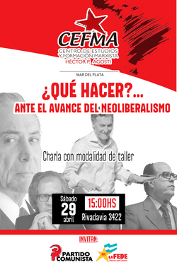 Charla: ¿Qué hacer ante el avance de