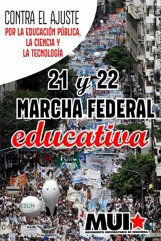 Defender la educación para derrotar el ajuste
