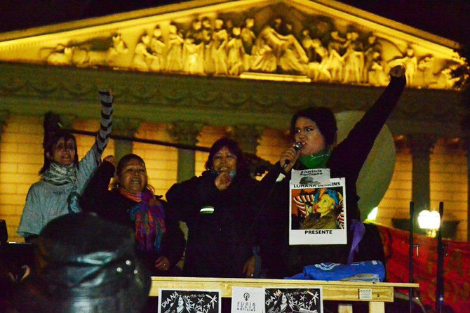 Marcha nacional "Basta de travesticidios"