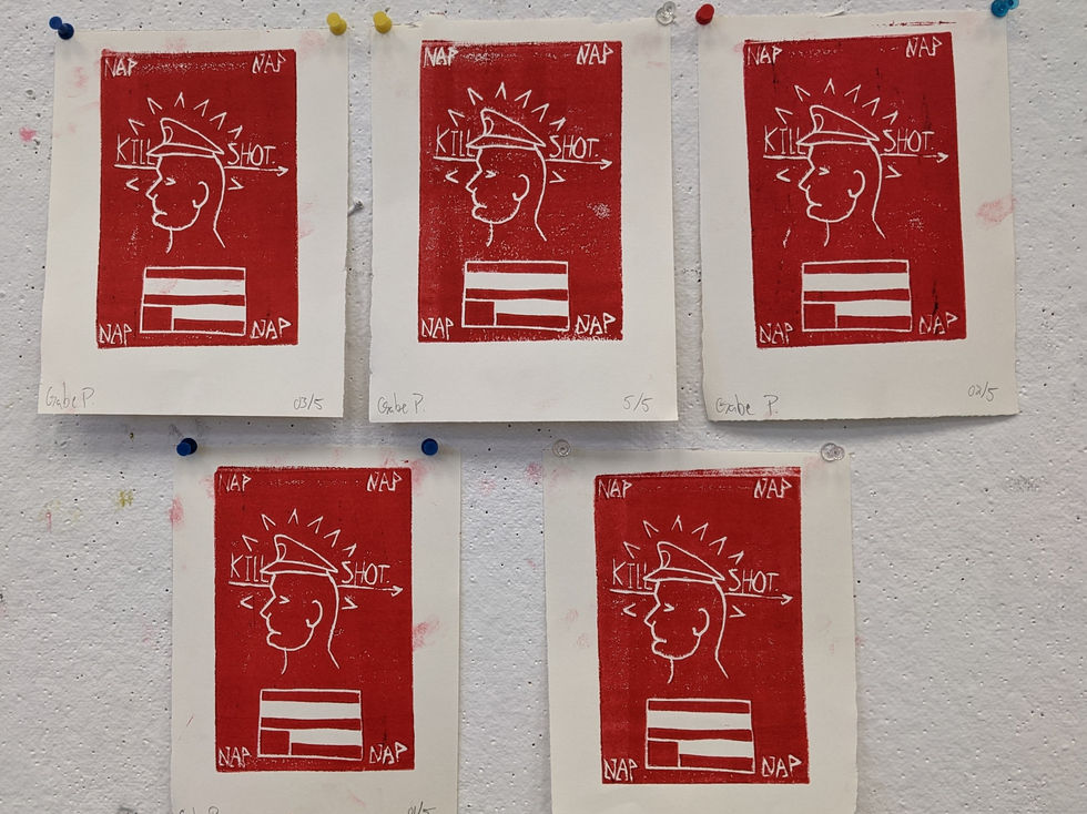 Description + Drawing
Printmaking Project