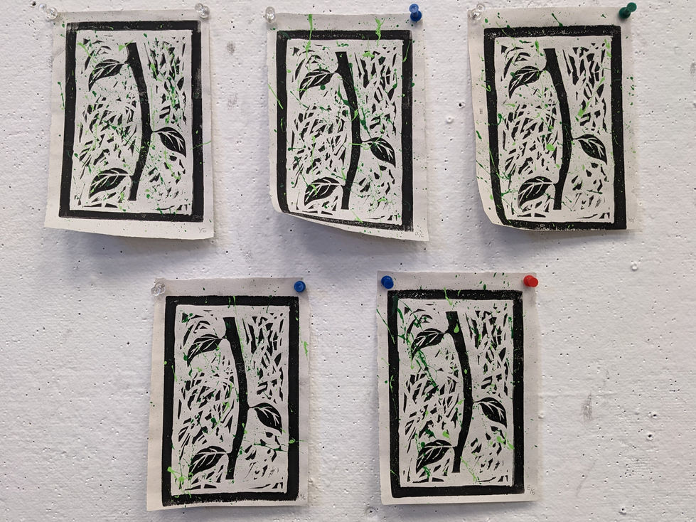 Description + Drawing
Printmaking Project