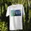 Thumbnail: White T-shirt with Starry Night and Almond Blossom print