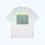 Thumbnail: White t-shirt with almond blossom print