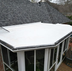 Back porch TPO roof