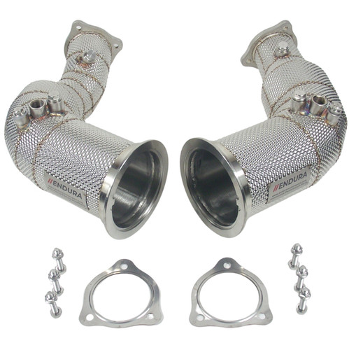 Endura - Downpipe met Hitteschild - Audi RS4 B9 / RS5 F5 OPF