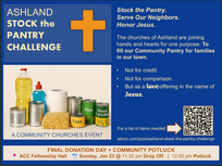 Ashland Stock the Pantry Challenge