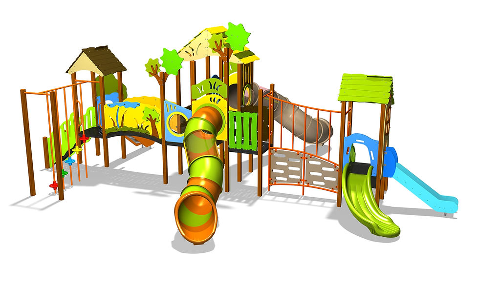 자작나무 놀이대 Birch Outdoor Playground