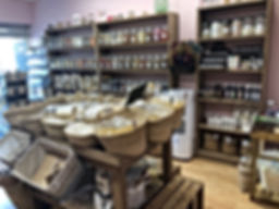 Muebles rústicos tienda herbolario